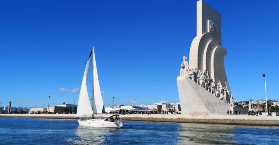 1 Hour Private - Lisbon: Sailing Tour With Wine and History - Belém Tower from the Tagus