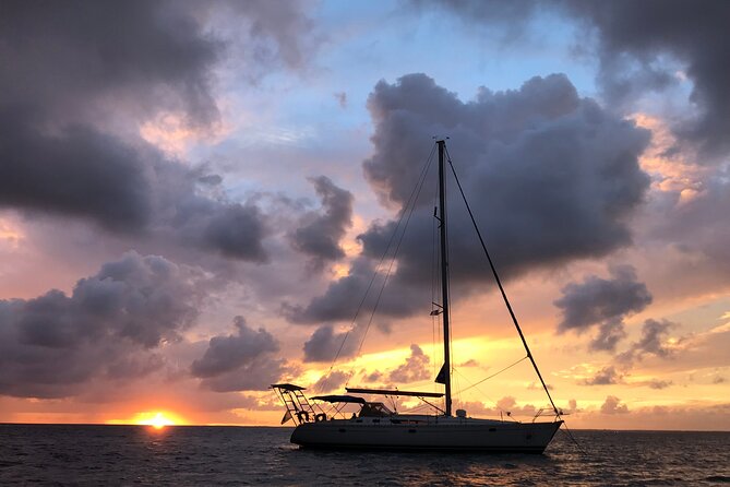 100% Private Sunset Sail on the most spacious monohull of Bonaire - The salt flats and the freedom to choose your pace