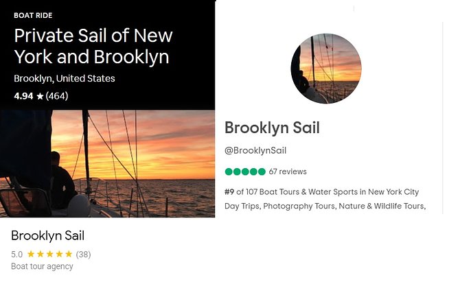2.5-hour Guided Sailboat Tour - Captains Ian and Andrew