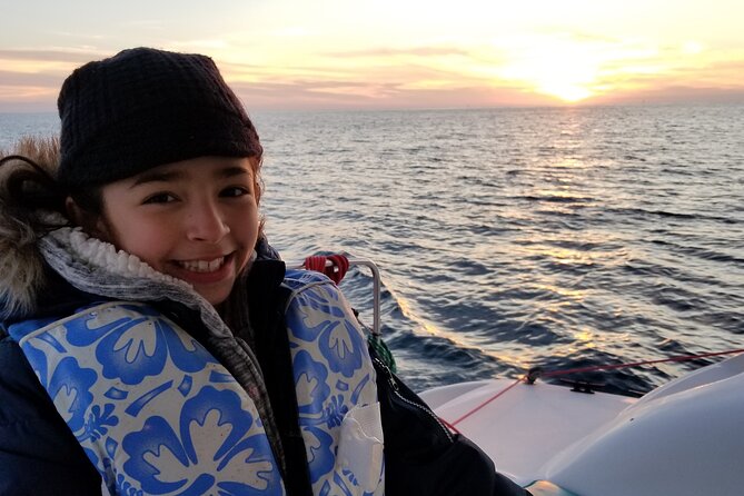 2.5-Hour Small-Group Catamaran Sunset Sail with Drinks - USS Midway and the downtown waterfront