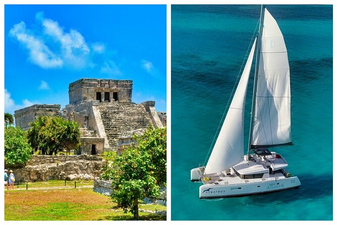 2-Day Combo: Isla Mujeres Sailing And Tulum Mayan Ruins - Swimming at Cenote Xunaan Ha