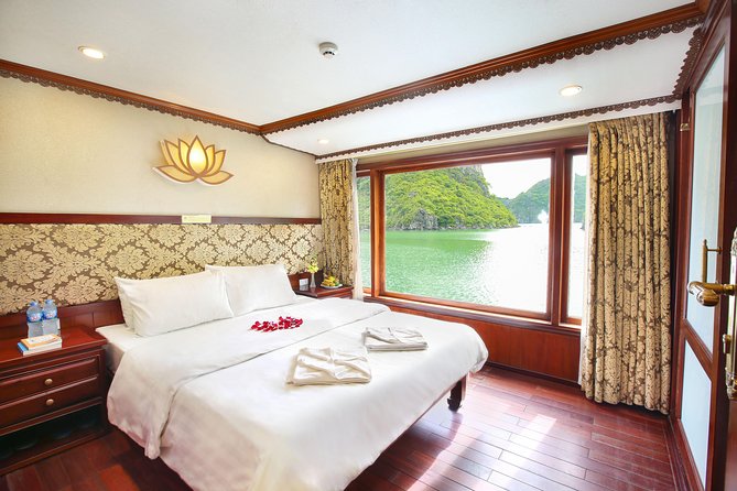 2-Day Oriental Sails Junk Cruise of Halong Bay - Sunset, cooking, and a night on the junk