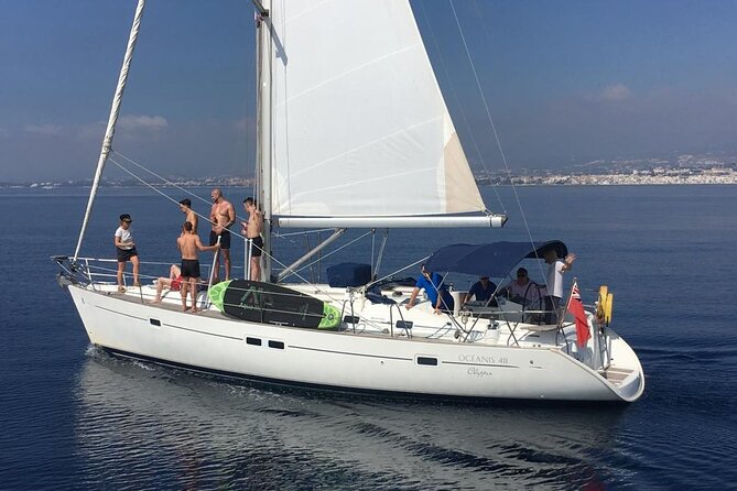 2 Hour Private Sailing Charter in Marbella - A Captain Who Lets You Take the Helm