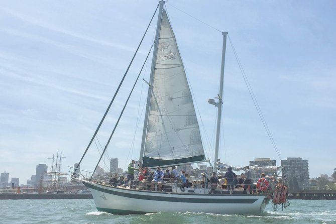2-Hour Sunset Sail on the San Francisco Bay - Sunset views toward the Bay Bridge