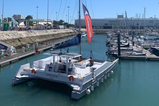 2H Private Sailing Catamaran "Vertigo" Tour in Lisbon up to 18pax - Belém Tower from the river