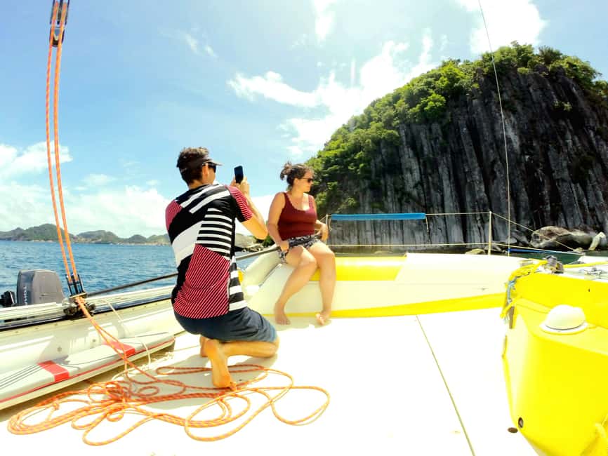 2h Sailing catamaran in La Baie des Saintes - Key points at a glance