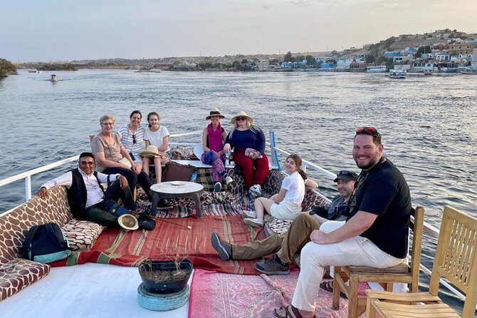 4-Days Nile Cruise sails Aswan to Luxor &Abu Simbel. Balloon tour - Day 1: Aswan High Dam and Philae Temple