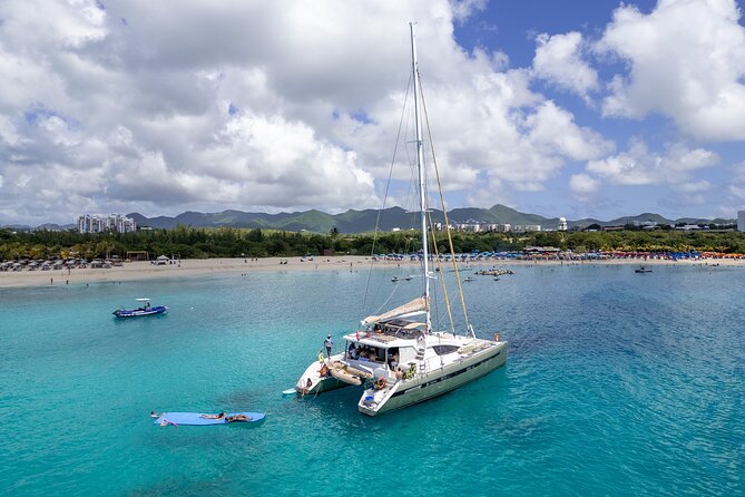 5 Hour Luxury Catamaran Day Sail in Sint Maarten on The Phoenix - Space, service, and the feel on board
