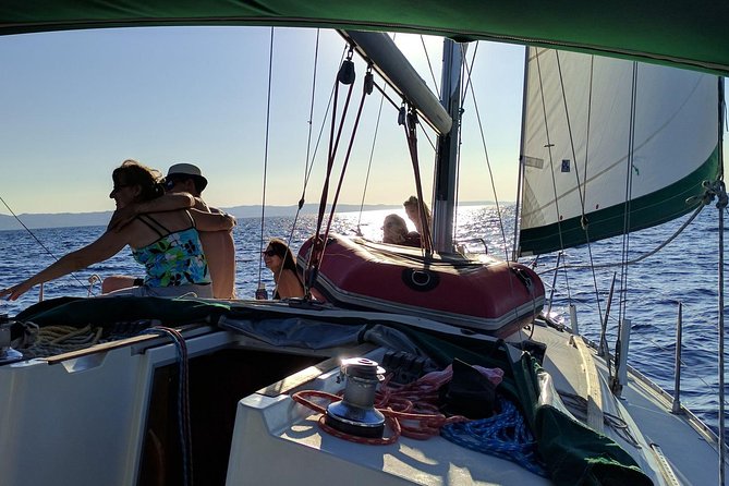 5 hours from Kassandra: W Sithonia Coves & Islands Yacht Sailing - Swimming from the yacht