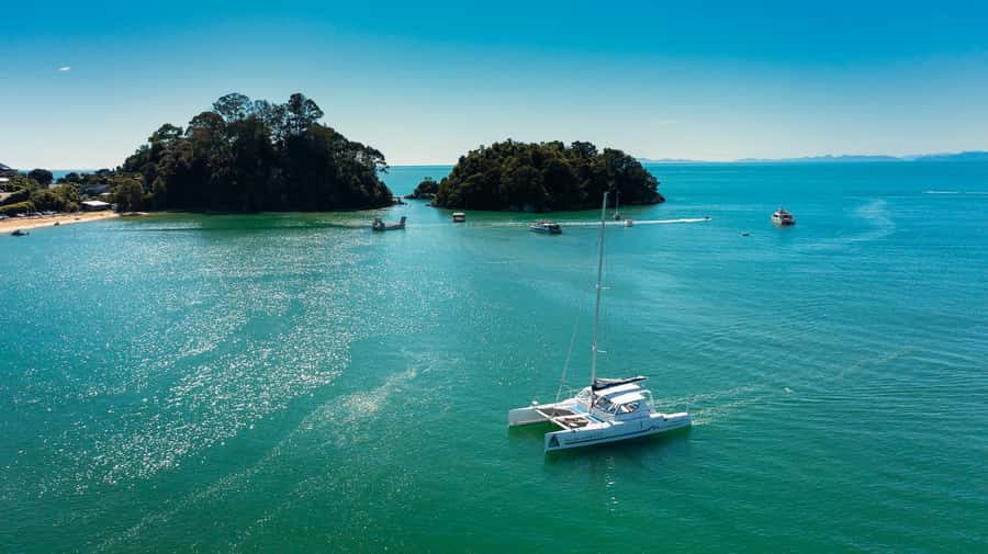 Abel Tasman National Park: Cruise, Walk & Sailing Tour - Anchorage Bay gives you room to set your own pace