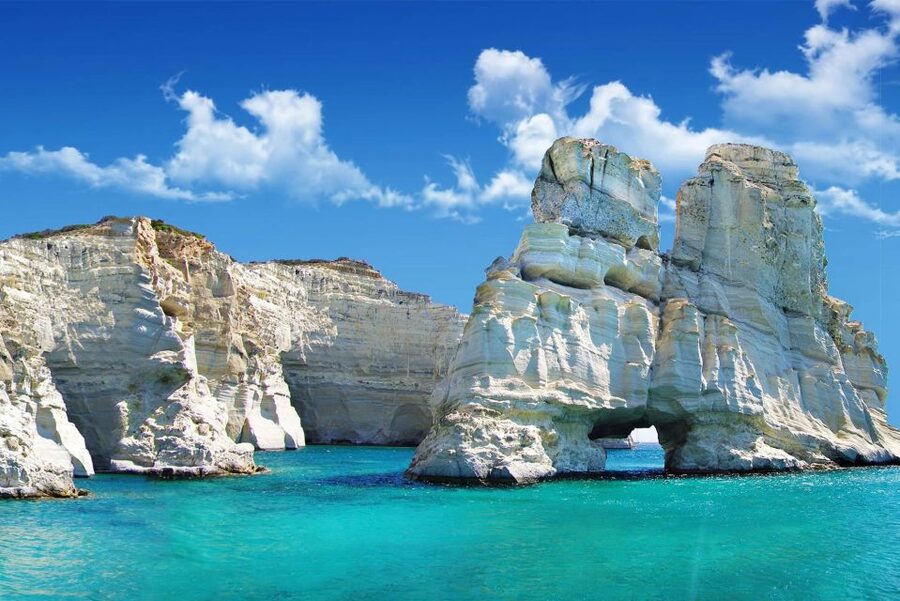 Adamas: Kleftiko Sailing Day Trip with Snorkeling and Lunch - Five details that make this Milos boat trip special