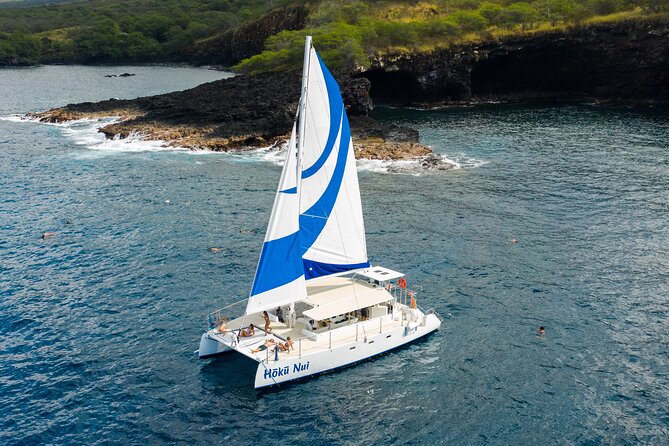 Afternoon Sail & Snorkel to the Captain Cook Monument - Snacks, drinks, and the ride home
