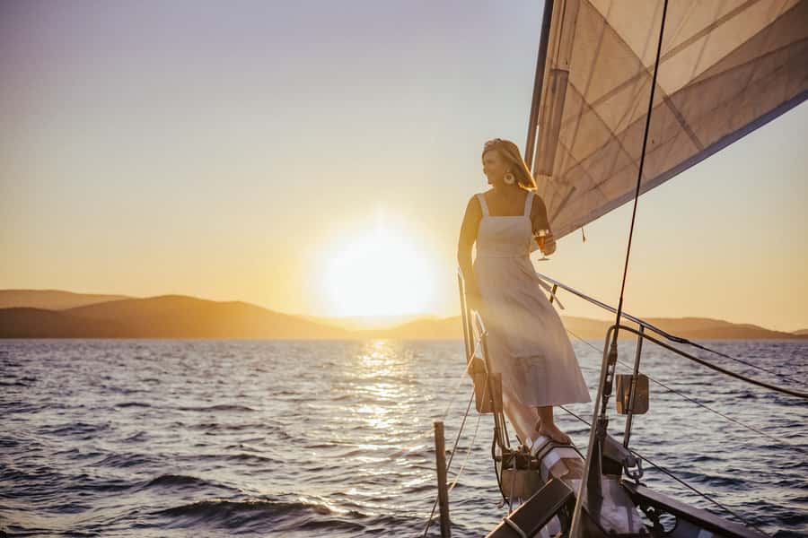 Airlie: Adults Only Sunset Sail with Aperol Spritz/Antipasto - Why this sunset sail feels different