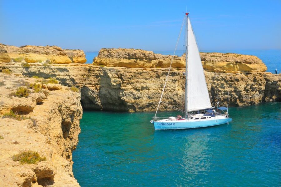 Albufeira: Sailing Boat Cruise BBQ & Open Bar on the Beach - Who should book this Algarve cruise?