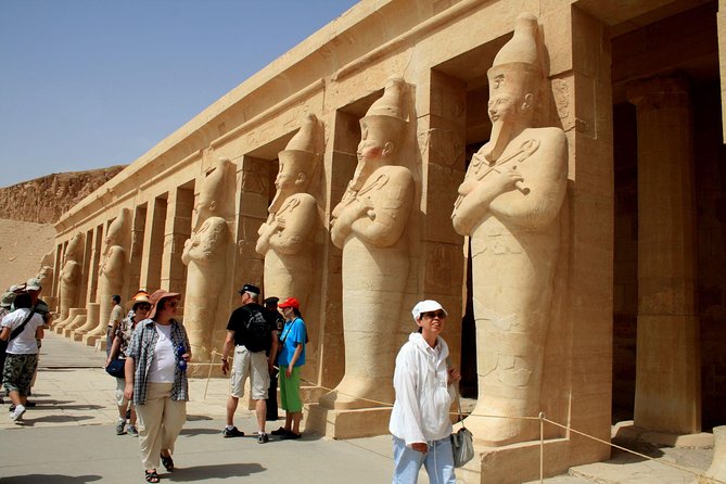 Amazing Day Tour To Luxor from Cairo by Plane,tours,sailing felucca&camel ride. - The Colossi of Memnon: A Quick but Worthwhile Stop