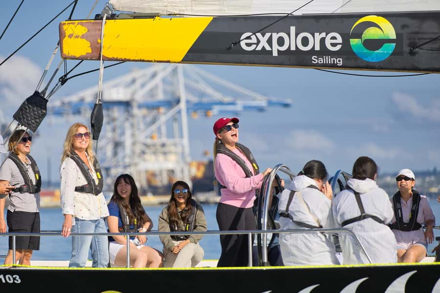 America’s Cup 2-Hour Sailing Experience Waitemata Harbour - Wind, rain, and the limits of the experience