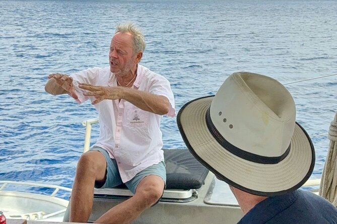 Aquaspace Sunset Sail and Snorkel Tour on Bonaire with Diner - Snorkeling at the quiet mooring