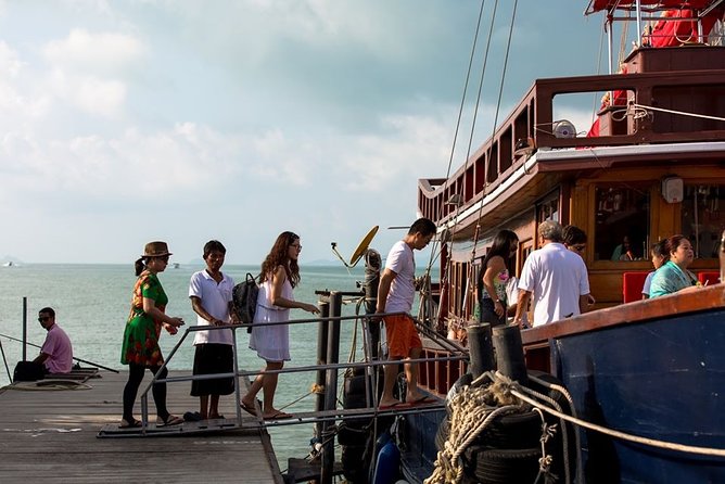 Around Koh Samui Day Cruise Tour By Red Baron Chinese Sailboat - A sun deck built for a slow afternoon