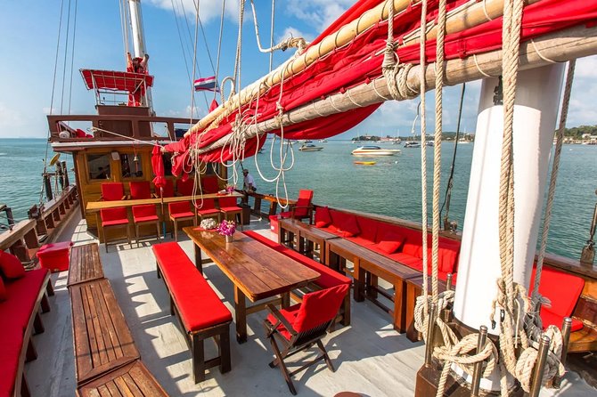 Around Koh Samui Day Cruise Tour By Red Baron Chinese Sailboat - Breakfast with Koh Samui’s coast in view
