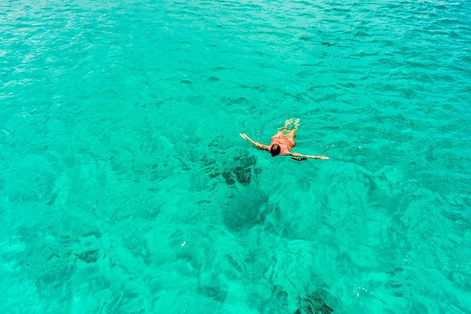Aruba Afternoon Snorkel Sail aboard Palm Pleasure Catamaran - Crew support makes this workable for beginners