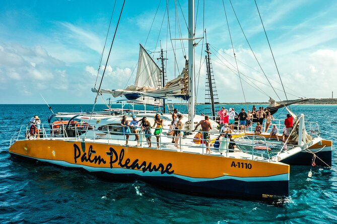 Aruba Morning Snorkel Sail aboard Palm Pleasure Catamaran - The Antilla Shipwreck is the morning’s main event