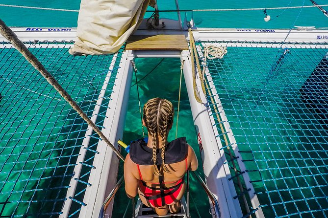 Aruba Morning Snorkel Sail aboard Palm Pleasure Catamaran - A crew that shapes the mood
