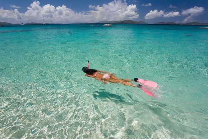 Aruba Morning Snorkel Sail aboard Palm Pleasure Catamaran - Boca Catalina brings calm, clear water