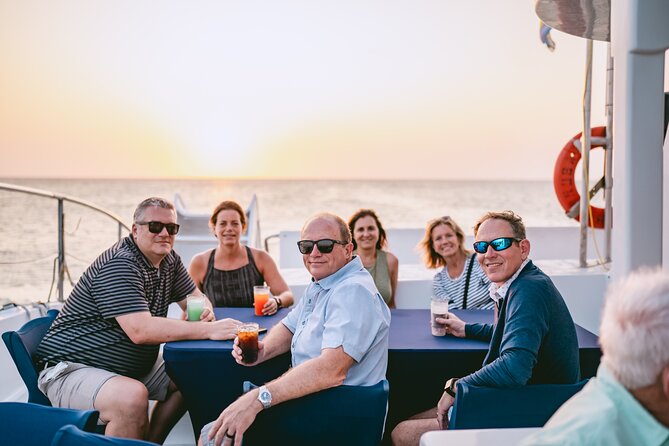 Aruba Sunset Sail Dinner Cruise with Open Bar by Catamaran - What You Get at the Open Bar