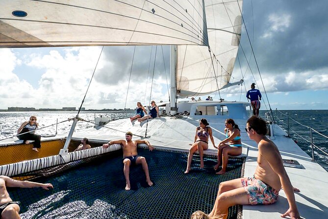 Arusun Catamaran Sail with Snorkeling in Aruba - The Antilla Shipwreck snorkeling stop
