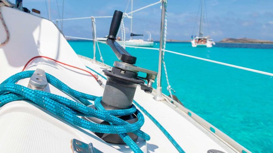 Asinara: Full Day Sailboat Excursion from Stintino - Leaving Marina di Stintino for Asinara