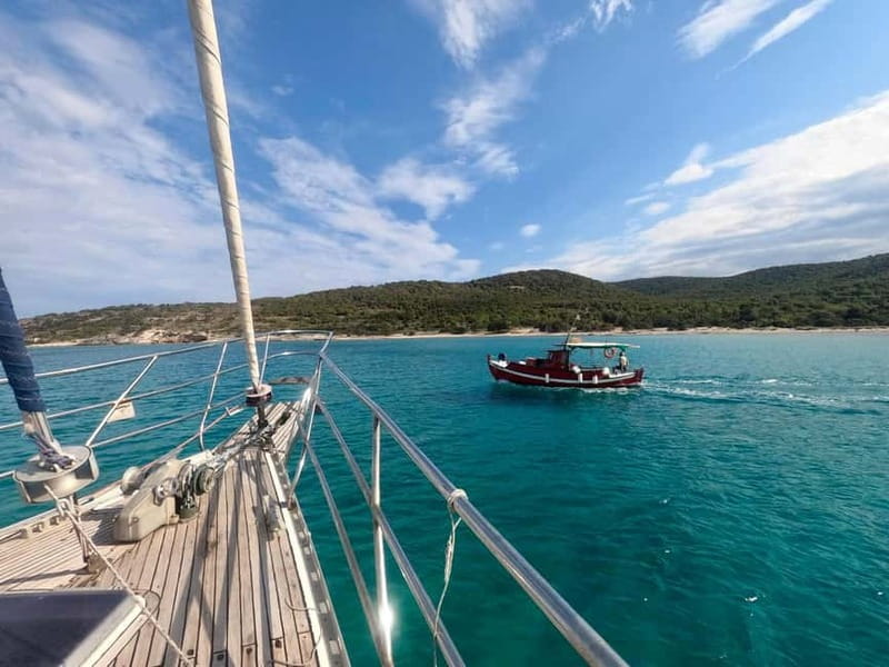 Athens: Full-Day Private Sailing Trip with Meal & Drinks - Hydrousa and the Blue Water Stop