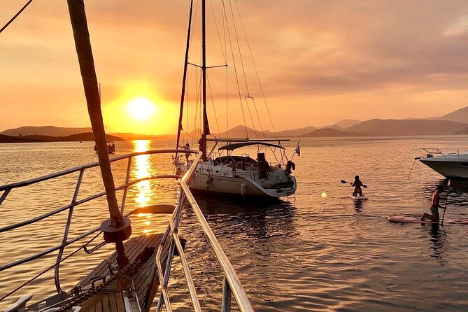 Athens full day sailing cruise and food experience - The crew and the mood onboard