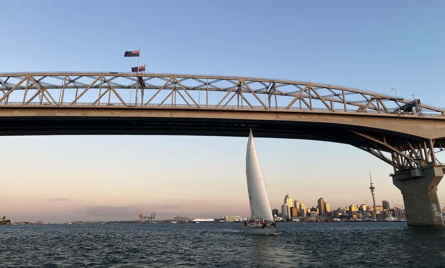 Auckland: Harbour Sailing Cruise with 3-Course Dinner - Casting off on Waitematā Harbour