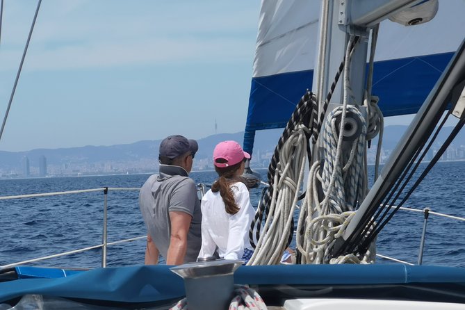 Authentic Barcelona Sailing Tour with Swim & Drinks - Key points at a glance