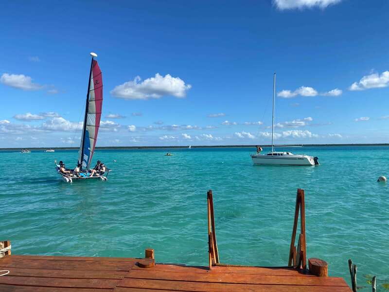 Bacalar: Sail Away with a Hobie Cat Catamaran - Starting at Marina Sunlagoon