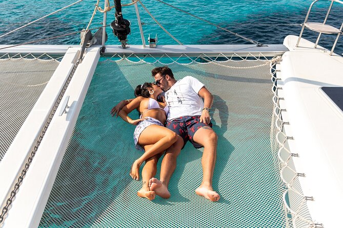 Balos & Gramvousa Luxury Catamaran Sailing Cruise from Kissamos - Life onboard between the beaches