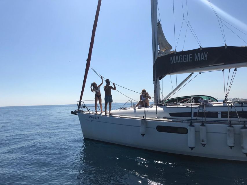 Barcelona: 2-Hour Sailboat Tour with Paddle Boarding - Barcelona’s landmarks from the water