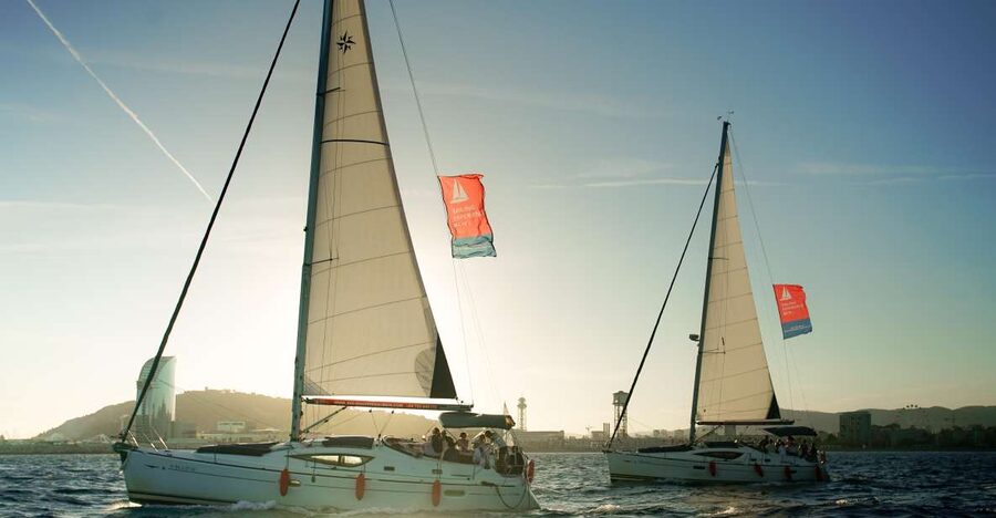 Barcelona 3-Hour Private Sunset Sailing Experience - The skipper, safety, and language details