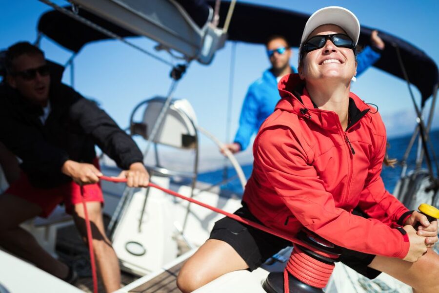 Barcelona: 3-Hour Sailing Course - The First Part: Safety and Port Maneuvers