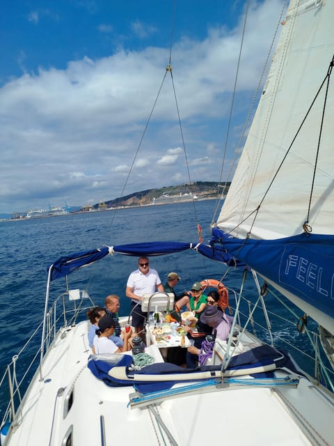 Barcelona Badalona : Sailboat Tour, Snacks, Drinks, Swimming - Sunset timing and the best departure for you