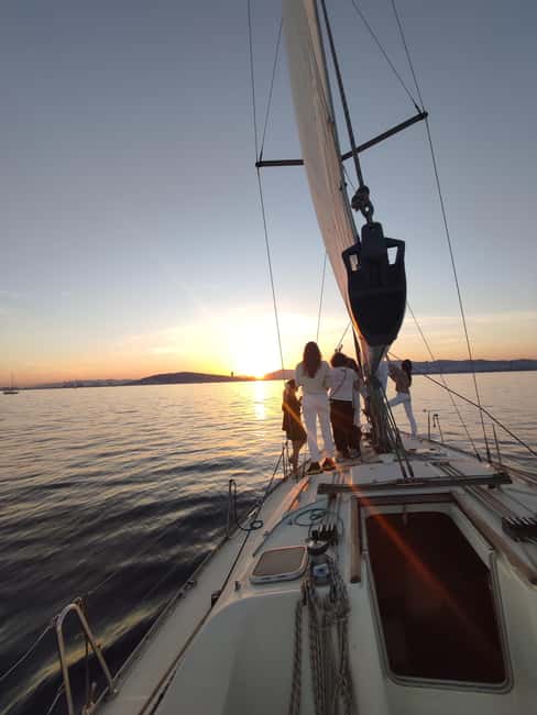 Barcelona Badalona : Sailboat Tour, Snacks, Drinks, Swimming - Barcelona from the Mediterranean side