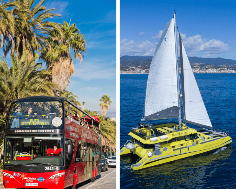 Barcelona: Hop-On Hop-Off Bus with Sailing Cruise - Why this bus-and-boat combination works