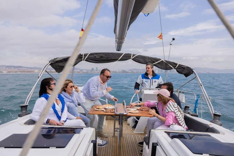 Barcelona: Luxury Sailing Experience from Port Olimpic - Setting sail aboard Skyfall