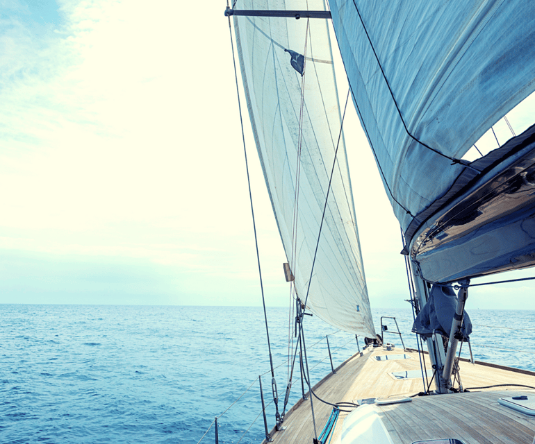 Barcelona: Luxury Yacht Private Sailing Tour - Swimming, music, and time on deck