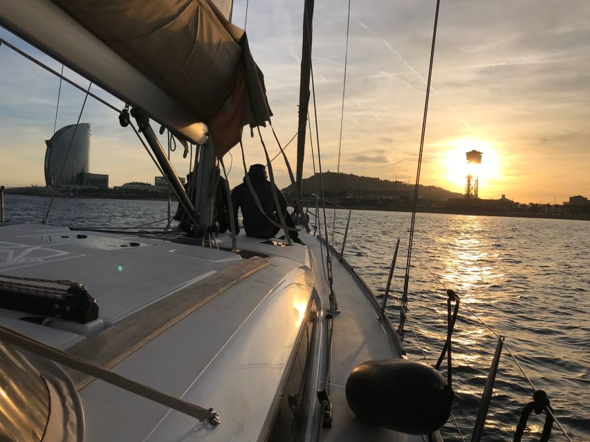Barcelona: Midday or Sunset Sailing with Open Bar and Snacks - Leaving Marina Port Vell from the heart of Barcelona