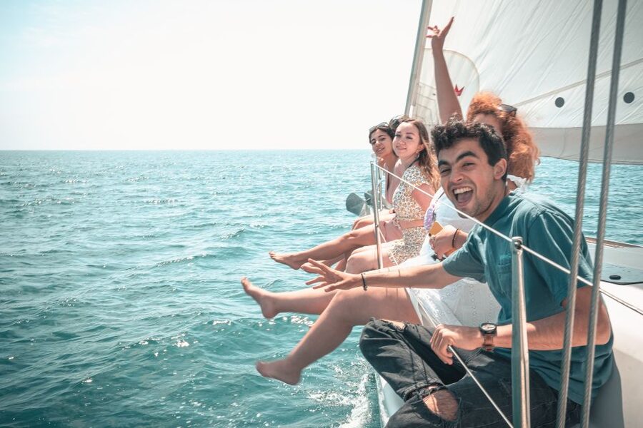 Barcelona: Midday or Sunset Sailing with Open Bar and Snacks - Midday sailing gives you clear, bright coastal views