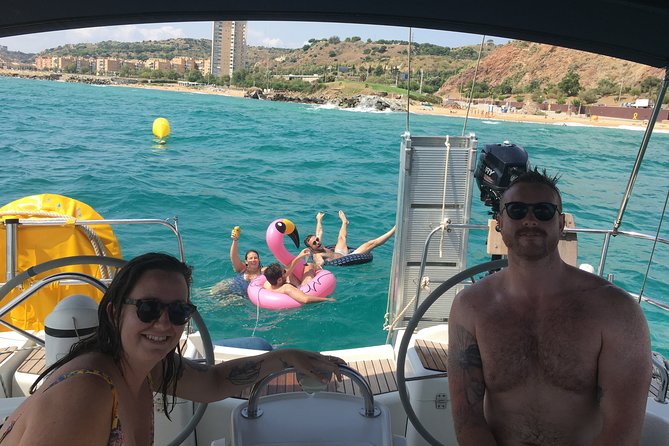 Barcelona Private Sailing Trip with unlimited drinks and snacks - Swimming And Snorkeling Near Montgat Beach