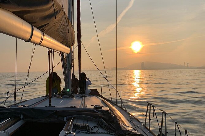 Barcelona Private Sunset Sailing with Drinks - Setting sail from Port Olímpic