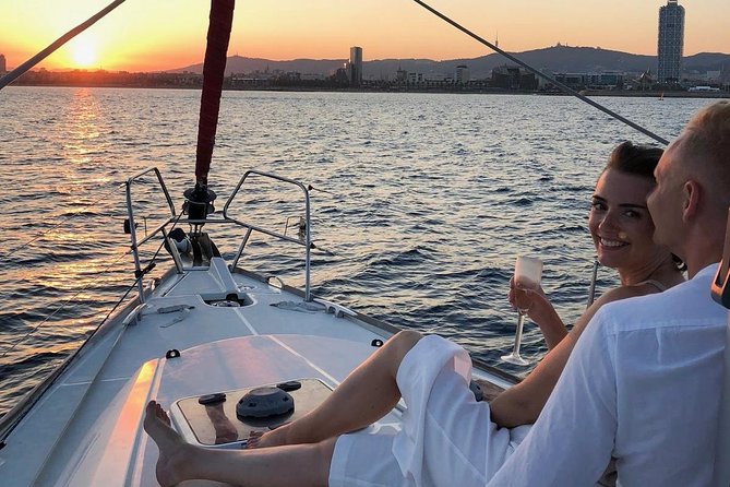 Barcelona Private Sunset Sailing with Drinks - Drinks, swimming, and the small details