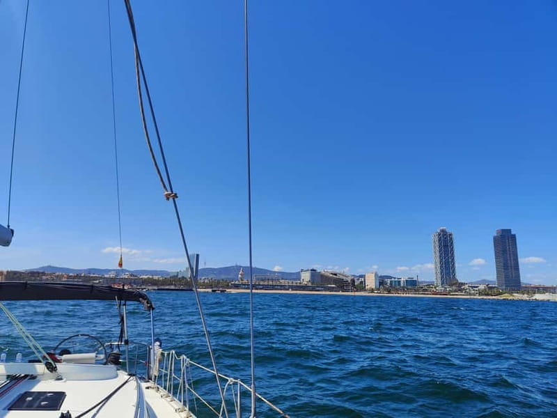 Barcelona Sailing Experience Luxury Boat w/Snacks & Drinks - Swimming in the Mediterranean